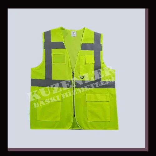 Sarı Mühendis Yeleği