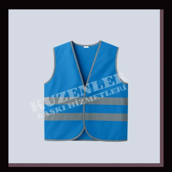 Mavi İkaz Yeleği