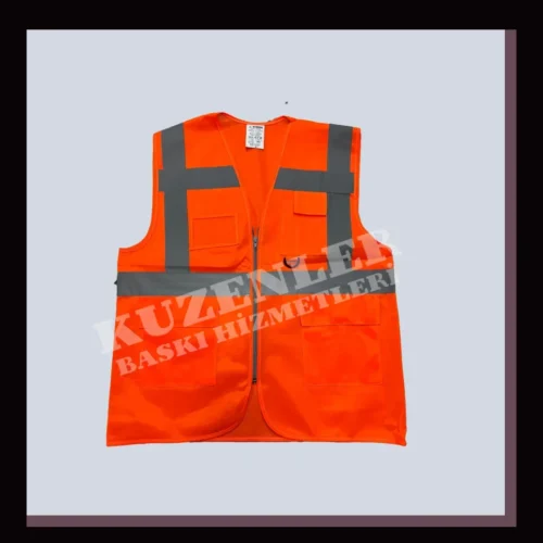 Turuncu Mühendis Yeleği